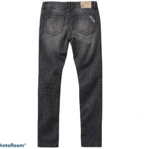 Silver Amy skinny  black Jeans kids 8